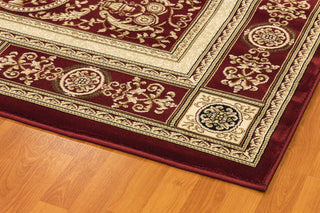 Dynamic Rugs Legacy 58021 Red Area Rug Corner 