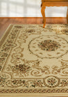 Dynamic Rugs Legacy 58022 Ivory Area Rug Lifestyle Image Feature