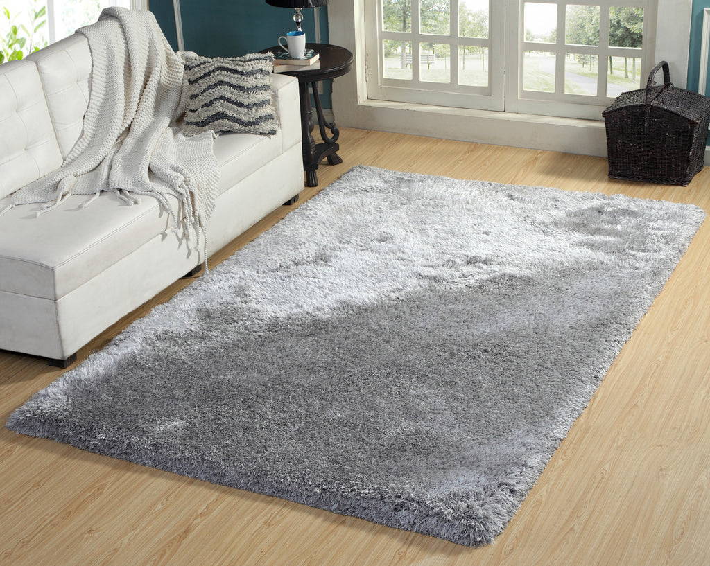 Dynamic Rugs Luxe 4201 Ice Area Rug Lifestyle Image Feature