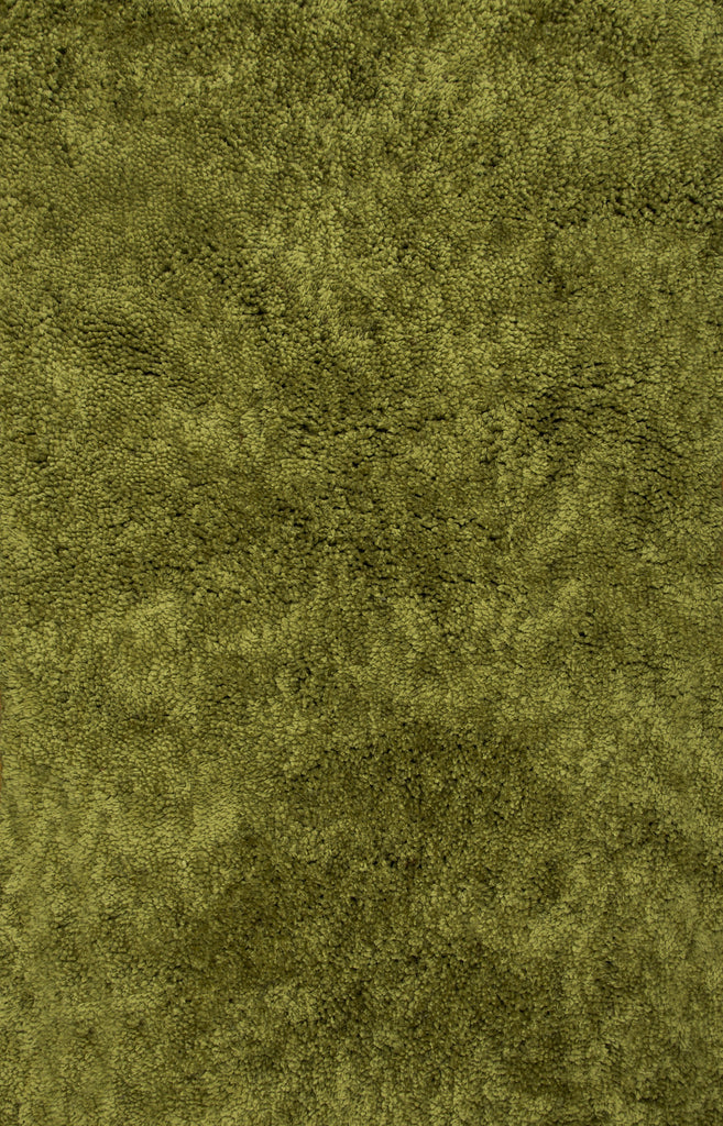 Dynamic Rugs Luxury Shag 2550 Olive Green Area Rug main image