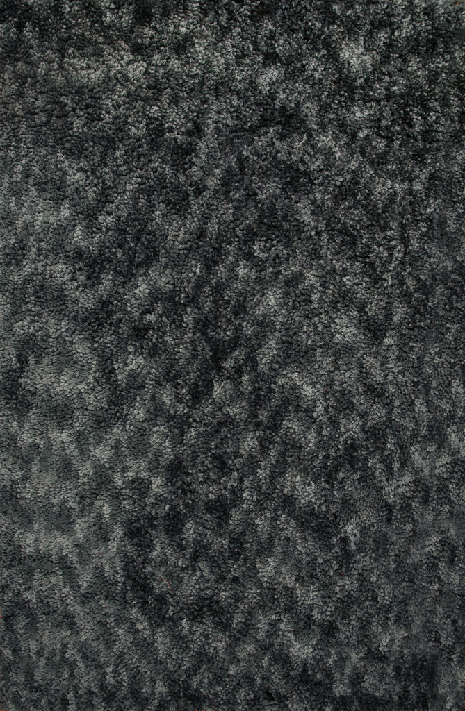 Dynamic Rugs Luxury Shag 2550 Dark Grey Area Rug main image