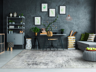 Dynamic Rugs Magnus 2510 Grey Area Rug Lifestyle Image Feature