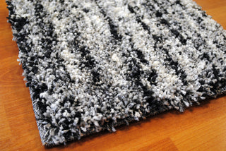 Dynamic Rugs Mehari 23094 Black/White Area Rug Detail Image