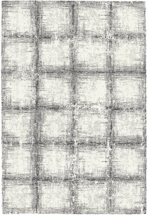 Dynamic Rugs Mehari 23095 Black/White Area Rug Main