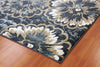 Dynamic Rugs Melody 985013 Anthracite Area Rug Detail Image