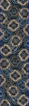 Dynamic Rugs Melody 985013 Anthracite Area Rug Finished Runner Image