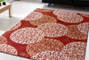 Dynamic Rugs Melody 985014 Red Area Rug Lifestyle Image