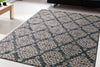 Dynamic Rugs Melody 985015 Blue Area Rug Lifestyle Image