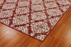 Dynamic Rugs Melody 985015 Terracotta Area Rug Detail Image