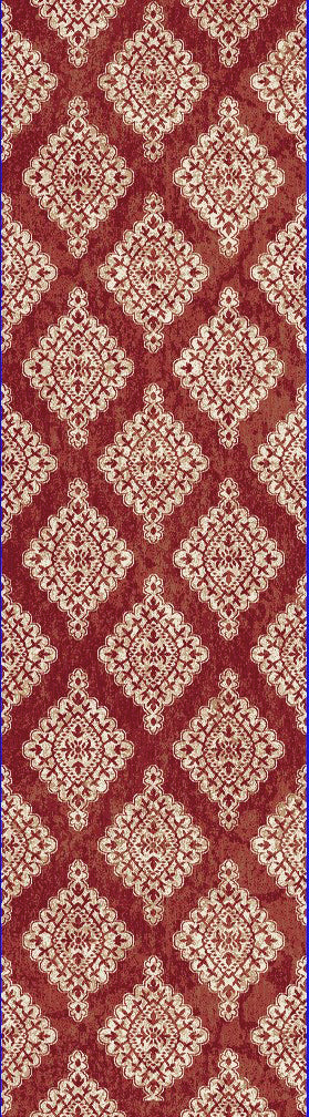 Dynamic Rugs Melody 985015 Terracotta Area Rug Finished Runner Image