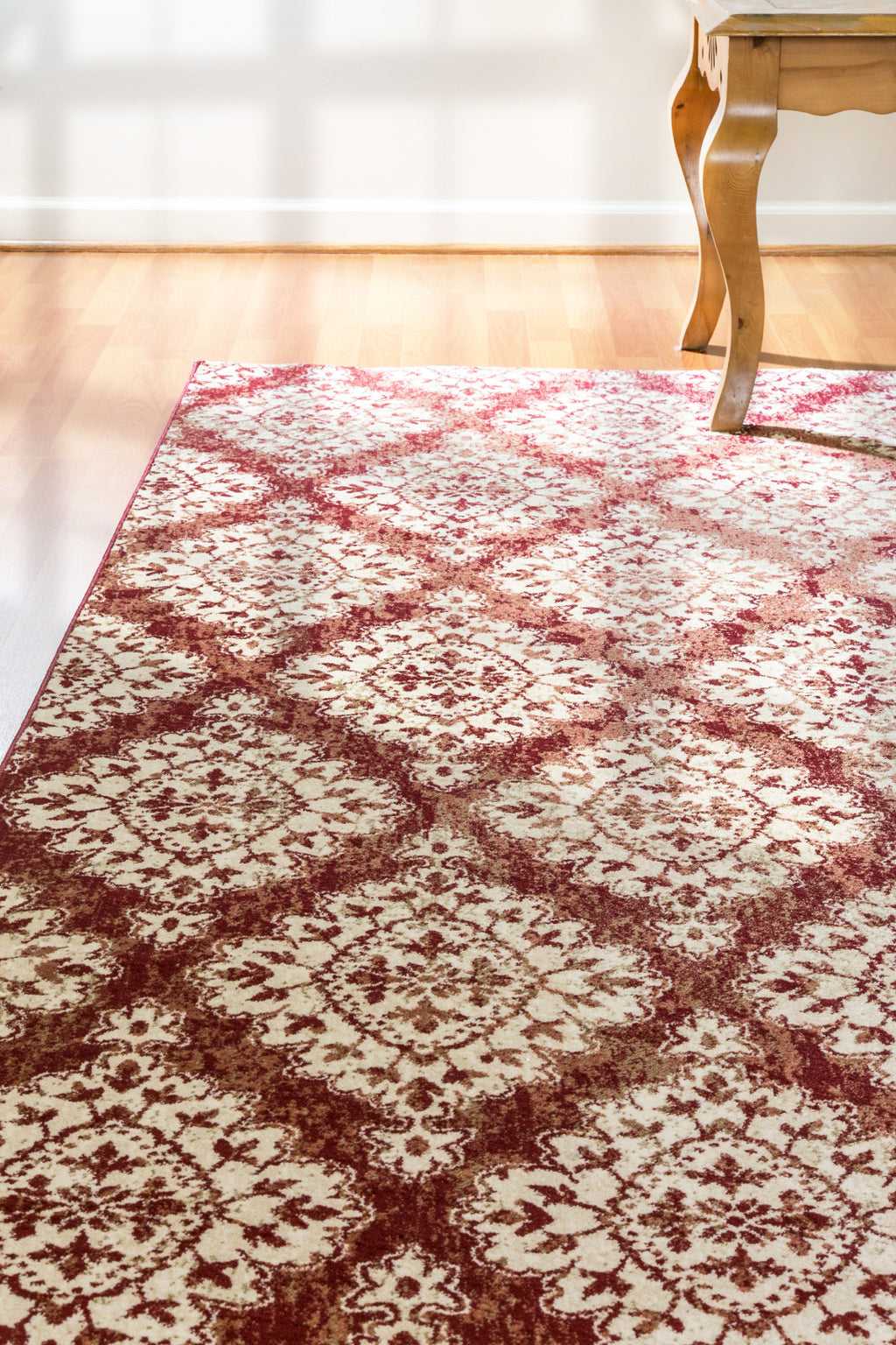 Dynamic Rugs Melody 985015 Terracotta Area Rug Lifestyle Image Feature