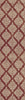 Dynamic Rugs Melody 985015 Terracotta Area Rug Roll Runner Image