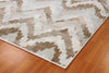 Dynamic Rugs Melody 985018 Ivory Area Rug Detail Image