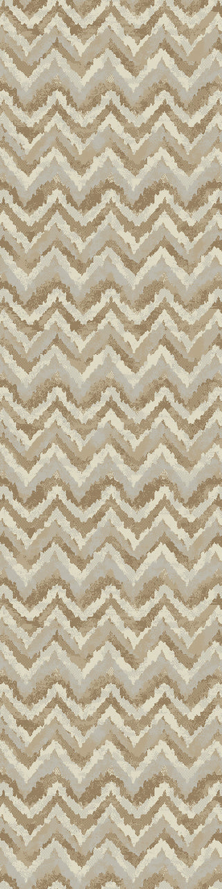 Dynamic Rugs Melody 985018 Ivory Area Rug Roll Runner Image