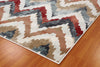 Dynamic Rugs Melody 985018 Multi Area Rug Detail Image