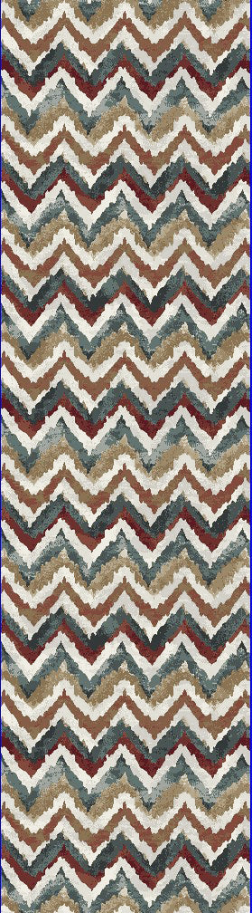 Dynamic Rugs Melody 985018 Multi Area Rug Finished Runner Image