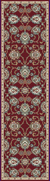 Dynamic Rugs Melody 985020 Red Area Rug Finished Runner Image