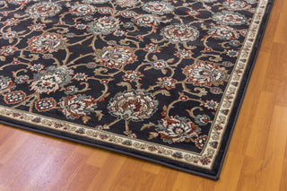 Dynamic Rugs Melody 985020 Anthracite Area Rug Detail Image