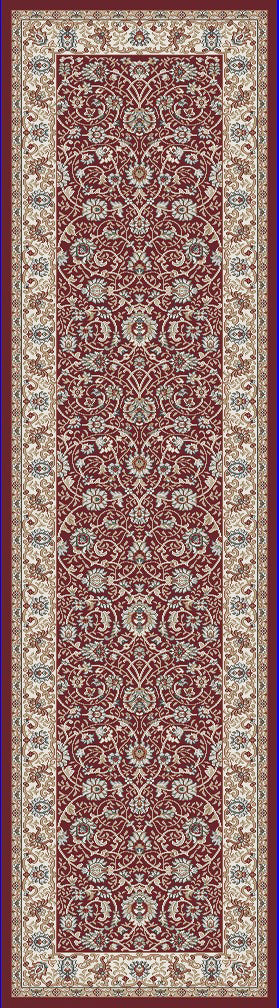 Dynamic Rugs Melody 985022 Red Area Rug Finished Runner Image