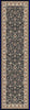 Dynamic Rugs Melody 985022 Anthracite Area Rug Finished Runner Image