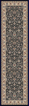Dynamic Rugs Melody 985022 Anthracite Area Rug Finished Runner Image