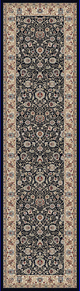 Dynamic Rugs Melody 985022 Anthracite Area Rug Finished Runner Image