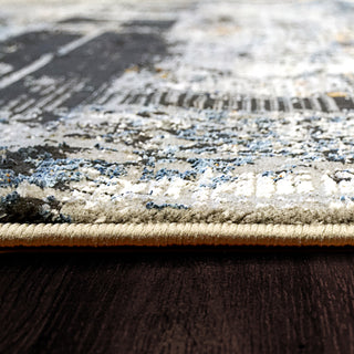 Dynamic Rugs Million 5844 Grey Area Rug Detail Image