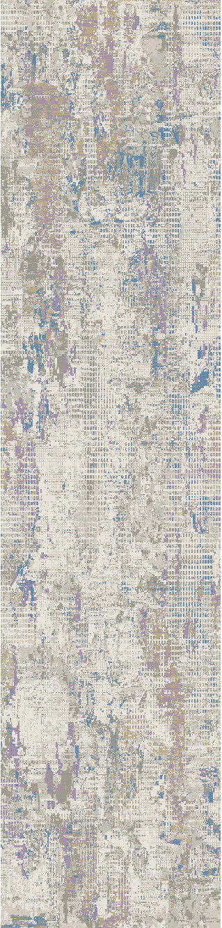 Dynamic Rugs Million 5845 Grey Area Rug Finished Runner Image