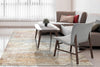 Dynamic Rugs Mood 8450 Ivory Red Area Rug Lifestyle Image