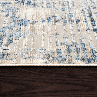 Dynamic Rugs Mood 8451 Ivory Blu Area Rug