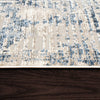 Dynamic Rugs Mood 8451 Ivory Blu Area Rug Detail Image