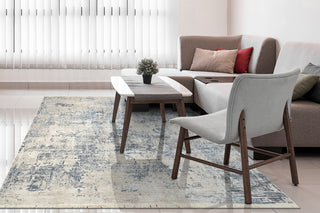 Dynamic Rugs Mood 8451 Ivory Blu Area Rug Lifestyle Image