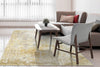 Dynamic Rugs Mood 8452 Yellow Area Rug Lifestyle Image