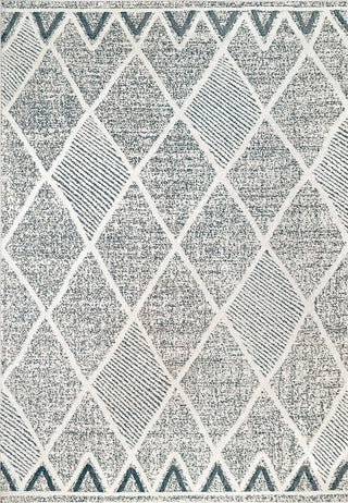 Dynamic Rugs Myth 7297 Cream/Blue/Light Grey Area Rug main image