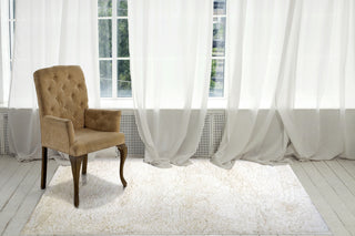 Dynamic Rugs Nitro Lux 6360 Ivory Area Rug Lifestyle Image Feature