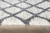 Dynamic Rugs Nitro Lux 6361 Ivory/Light Grey Area Rug Detail Image