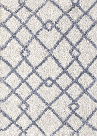 Dynamic Rugs Nitro Lux 6361 Ivory/Blue Area Rug Main Image