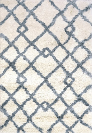 Dynamic Rugs Nitro Lux 6361 Ivory/Blue Area Rug main image