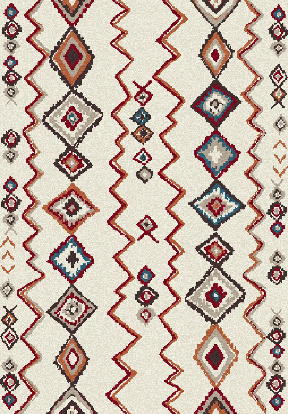 Dynamic Rugs Nomad 6226 Ivory/Multi Area Rug – Incredible Rugs and Decor