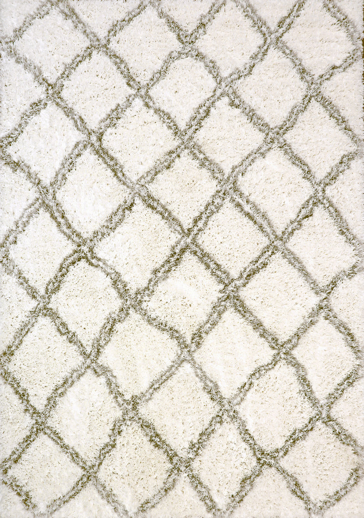 Dynamic Rugs Nordic 7432 White/Silver Area Rug