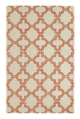 Dynamic Rugs Palace 5568 Ivory/Orange Area Rug main image