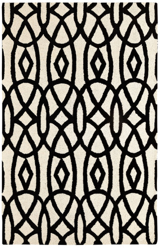 Dynamic Rugs Palace 5570 Ivory/Black Area Rug main image