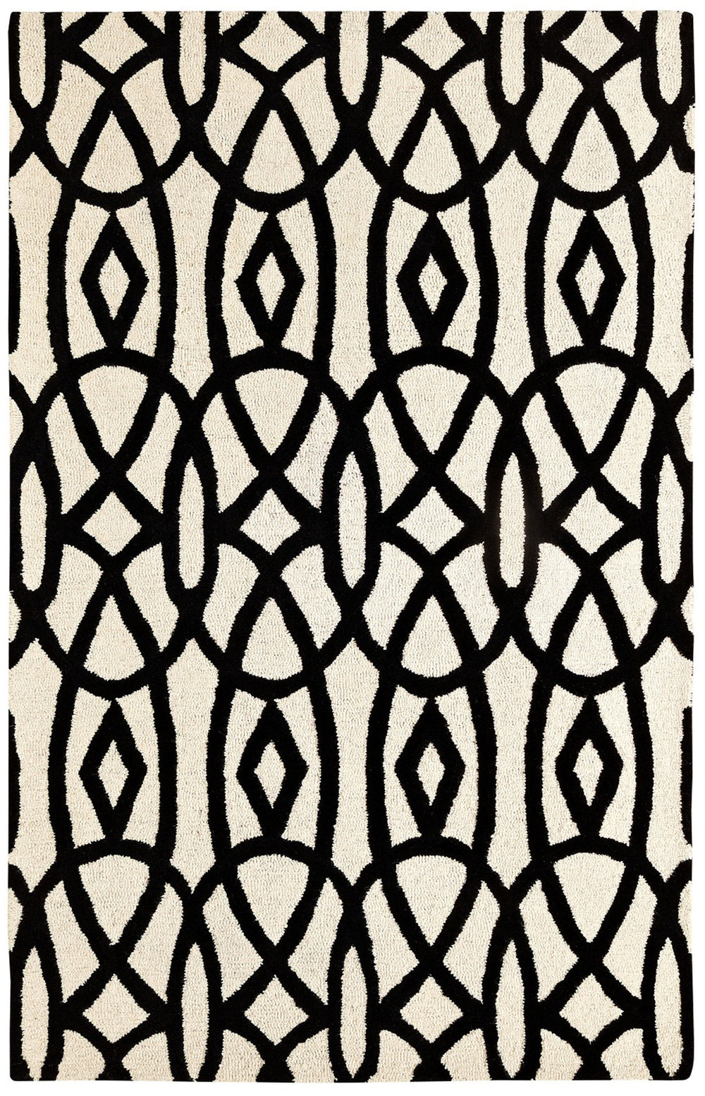 Dynamic Rugs Palace 5570 Ivory/Black Area Rug