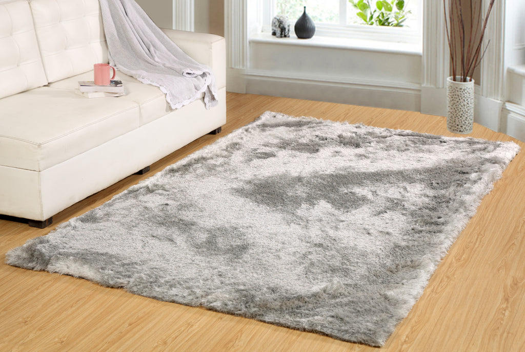 Dynamic Rugs Paradise 2400 Silver Area Rug Lifestyle Image Feature