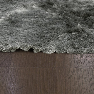 Dynamic Rugs Paradise 2400 Dark Silver Area Rug Detail Image