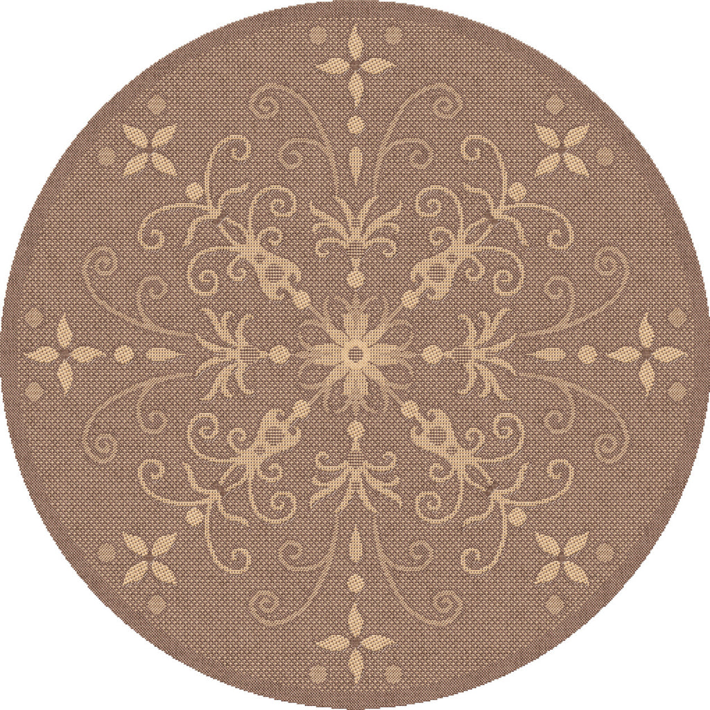 Dynamic Rugs Piazza 2583 Brown Area Rug main image