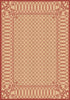 Dynamic Rugs Piazza 2587 Beige/Red Area Rug main image
