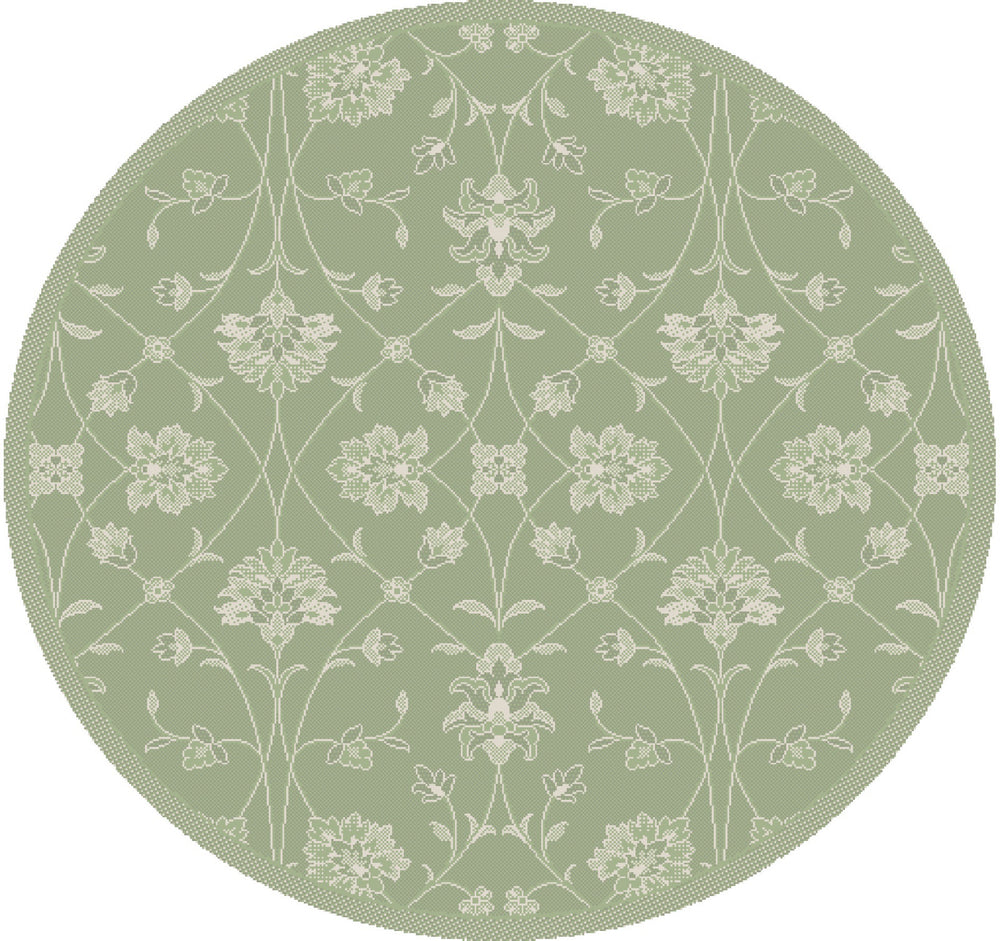 Dynamic Rugs Piazza 2744 Green Area Rug