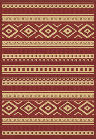 Dynamic Rugs Piazza 4463 Red Area Rug main image