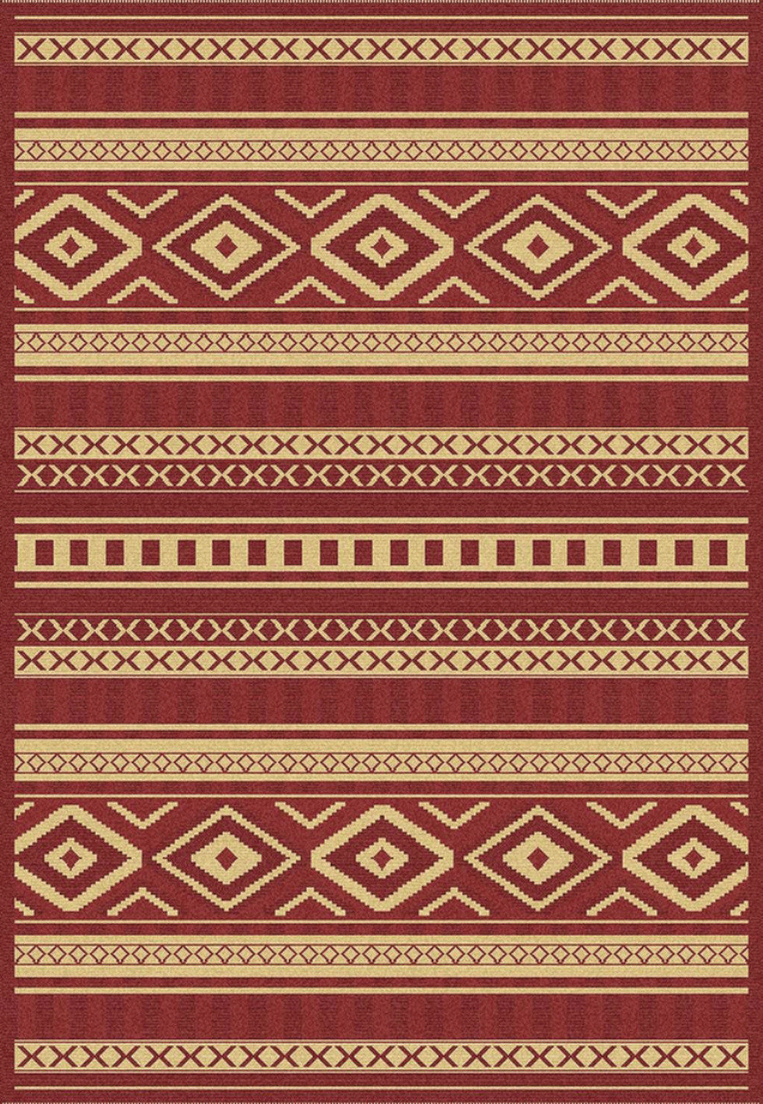 Dynamic Rugs Piazza 4463 Red Area Rug main image